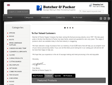 Tablet Screenshot of butcher-packer.com
